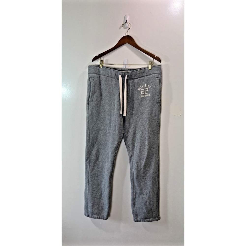 Hollister Womens Sweatpants XL Y2K Athleisure Loungewear Retro Relaxed Fit Comfy